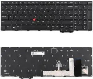 Replacement Keyboards US Version Backlit Laptop Keyboard with Pointing for Lenovo Thinkpad T16 Gen 1 P16S Gen 1 L15 Gen 3 Replacement Keyboards US Version Backlit Laptop Keyboard with Pointing for Lenovo Thinkpad T16 Gen 1 P16S Gen 1 L15 Gen 3
