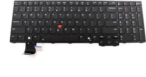 Bayjebu Parts for Lenovo ThinkPad T16 Gen 3 Keyboard US English Backlit Black 16.0 inch 5N21M39604 Bayjebu Parts for Lenovo ThinkPad T16 Gen 3 Keyboard US English Backlit Black 16.0 inch 5N21M39604