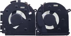 Compatible For HPENVY 17-CW1003CA N98022-001 2Pcs CPU Cooling Fan Compatible For HPENVY 17-CW1003CA N98022-001 2Pcs CPU Cooling Fan