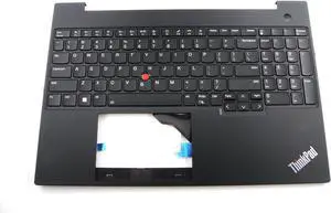 Bayjebu Parts for Lenovo ThinkPad E16 Gen 1 Palmrest Keyboard Bezel US-English Backlit Black 5M11H94852 Bayjebu Parts for Lenovo ThinkPad E16 Gen 1 Palmrest Keyboard Bezel US-English Backlit Black 5M11H94852