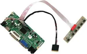 Controller Board Fit LTN173KT01 N173O6 LTN173KT03 LTN173KT02 1600x900 VGA DVI HDMI 1600*900 Laptop Monitor Panel LVDS 40-Pin Kit(for LTN173KT02-B01) Controller Board Fit LTN173KT01 N173O6 LTN173KT03 LTN173KT02 1600x900 VGA DVI HDMI 1600*900 Laptop Monitor Panel LVDS 40-Pin Kit(for LTN173KT02-B01)