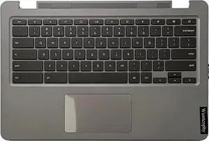 New Replacement for Lenovo 14e Chromebook Gen 2 Laptop Palmrest Upper Case Keyboard Touchpad Assembly Part 5M11C89153 5M11C89152 Black New Replacement for Lenovo 14e Chromebook Gen 2 Laptop Palmrest Upper Case Keyboard Touchpad Assembly Part 5M11C89153 5M11C89152 Black