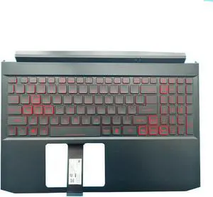 New Replacement for Acer Nitro 5 AN515-44 N18C1 AN515-55 N20C2 Laptop Palmrest Upper Case Red Backlit Keyboard Assembly Part 6B.Q7KN2.033 AP336000C00 NKI15130NJ KBAC195 New Replacement for Acer Nitro 5 AN515-44 N18C1 AN515-55 N20C2 Laptop Palmrest Upper Case Red Backlit Keyboard Assembly Part 6B.Q7KN2.033 AP336000C00 NKI15130NJ KBAC195