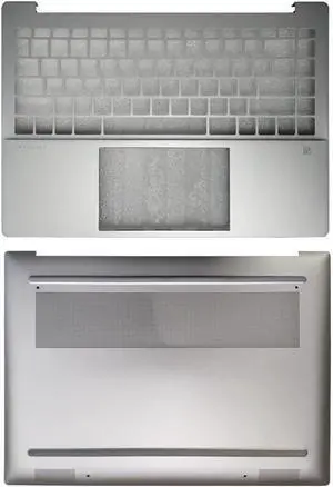 Laptop Palmrest Upper and Bottom Base Cover Case Compatible for HP Pavilion Plus 14T-EW 14-EW 14Z-EW 14Z-EY 14-EY 4600TB090011 4600T9020011 N60124-001 Silver Laptop Palmrest Upper and Bottom Base Cover Case Compatible for HP Pavilion Plus 14T-EW 14-EW 14Z-EW 14Z-EY 14-EY 4600TB090011 4600T9020011 N60124-001 Silver