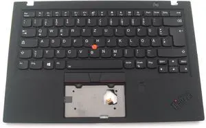 Parts for Lenovo ThinkPad X1 Carbon 6th Gen 6 Palmrest Keyboard Bezel German Black 01YR542 Parts for Lenovo ThinkPad X1 Carbon 6th Gen 6 Palmrest Keyboard Bezel German Black 01YR542