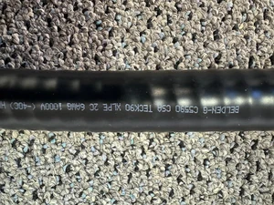 8/3 Teck 90 Stranded Copper Wire / 40 Feet / 50A / $17.5 Per Meter / 1KV / Suitable for 40A Chargers and Nema 14-50 Outlets/Outdoor Rated and Direct Burial/Hot tubs/Bracer Innovations 8/3 Teck 90 Stranded Copper Wire / 40 Feet / 50A / $17.5 Per Meter / 1KV / Suitable for 40A Chargers and Nema 14-50 Outlets/Outdoor Rated and Direct Burial/Hot tubs/Bracer Innovations