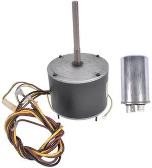 W51-14CJA1-02 Condenser Fan Motor - 1/4 HP, 208-230V, 1075 RPM, Reversible Rotation, Replacement for HVAC Units, Commercial Refrigeration W51-14CJA1-02 Condenser Fan Motor - 1/4 HP, 208-230V, 1075 RPM, Reversible Rotation, Replacement for HVAC Units, Commercial Refrigeration