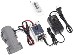 DC 12V Vibration Motor with Speed Controller & Remote Control - 3800RPM Rotary Motor for Massage Chairs, Beds, Vibration Machines DC 12V Vibration Motor with Speed Controller & Remote Control - 3800RPM Rotary Motor for Massage Chairs, Beds, Vibration Machines