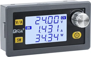 DROK Buck Boost Converter, DC 5.0-30V to 0.6-30V 4A 35W Adjustable Voltage Regulator LCD Display 6V 9V 12V 24V Power Supply Module, CC CV Step Up Step Down Voltage Stabilizer for Car RV Golf Cart DROK Buck Boost Converter, DC 5.0-30V to 0.6-30V 4A 35W Adjustable Voltage Regulator LCD Display 6V 9V 12V 24V Power Supply Module, CC CV Step Up Step Down Voltage Stabilizer for Car RV Golf Cart