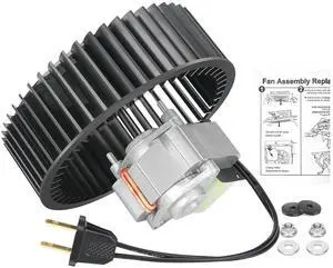 S97017450 Replacement Bathroom Vent Fan Motor for 771, 771-A - 70 CFM, 3000 RPM, Super-Quiet Performance, Simple Install, Includes Motor (99080599) and Blower Wheel, High Airflow Ventilation S97017450 Replacement Bathroom Vent Fan Motor for 771, 771-A - 70 CFM, 3000 RPM, Super-Quiet Performance, Simple Install, Includes Motor (99080599) and Blower Wheel, High Airflow Ventilation
