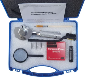 3-in-1 Rotating Cross Hatch Adhesion Tester Cross-Cut Tester Kit with 1/mm/2mm/3mm blades metal handle 3-in-1 Rotating Cross Hatch Adhesion Tester Cross-Cut Tester Kit with 1/mm/2mm/3mm blades metal handle
