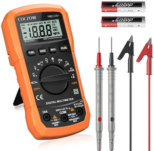 Digital Multimeter,Multimeter Tester, High Sensitivity Voltmeter Ammeter Ohmmeter NCV Circuit Checker Measures AC/DC Voltage,AC/DC Current, Resistance, Diodes, Continuity, Transistor Digital Multimeter,Multimeter Tester, High Sensitivity Voltmeter Ammeter Ohmmeter NCV Circuit Checker Measures AC/DC Voltage,AC/DC Current, Resistance, Diodes, Continuity, Transistor