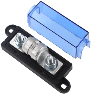 200 Amp Class T Fuse with Block, Operating 500V DC, 200A IR 10KA Fuse ANL Block for Inverters, ATV, RV, Boat, Cars, Truck, Car Stereos Systems 200 Amp Class T Fuse with Block, Operating 500V DC, 200A IR 10KA Fuse ANL Block for Inverters, ATV, RV, Boat, Cars, Truck, Car Stereos Systems