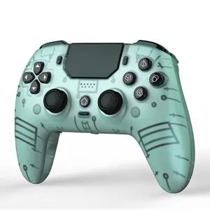BETMI LED Wireless Controller for PS5, Pro/Slim/Steam Deck/PC(Frosted Blue) | Hall Joysticks/Trigger, Macro Back Button, Turbo, Dual Vibration, 6-Axis, 3.5mm Jack, Built-in Mic, Gamepad with Speaker BETMI LED Wireless Controller for PS5, Pro/Slim/Steam Deck/PC(Frosted Blue) | Hall Joysticks/Trigger, Macro Back Button, Turbo, Dual Vibration, 6-Axis, 3.5mm Jack, Built-in Mic, Gamepad with Speaker
