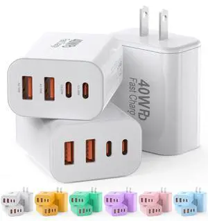 USB C Charger Block,40W USB C Charger Cube,3 Pack Type C Chargers Block,Fast Charging Plug Dual Port PD+QC Charging Cube for iPhone 17 16 15 14 13 12 11 Pro Max XS,iPad, Samsung Phone,Tablet USB C Charger Block,40W USB C Charger Cube,3 Pack Type C Chargers Block,Fast Charging Plug Dual Port PD+QC Charging Cube for iPhone 17 16 15 14 13 12 11 Pro Max XS,iPad, Samsung Phone,Tablet