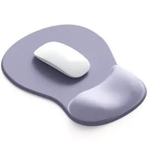 ErgoComfort Gel Wrist Rest Mouse Pad-Ergonomic Office Mousepad with Wrist Support-Non-Slip, Design Desk Accessories Mat for Home&Game Decor (06Lavender Haze) ErgoComfort Gel Wrist Rest Mouse Pad-Ergonomic Office Mousepad with Wrist Support-Non-Slip, Design Desk Accessories Mat for Home&Game Decor (06Lavender Haze)