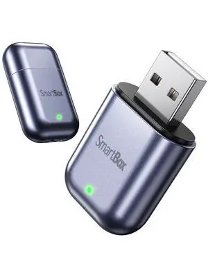 Burnt Sugar Wireless Carplay Adapter for iPhone 2026 Upgraded, Ultra-Mini USB for Apple Car Play Convert Wired to Wireless, Stable Low-Lag GPS Plug & Play for iOS 10+ & Cars from 2016+ (Jet Gray) Burnt Sugar Wireless Carplay Adapter for iPhone 2026 Upgraded, Ultra-Mini USB for Apple Car Play Convert Wired to Wireless, Stable Low-Lag GPS Plug & Play for iOS 10+ & Cars from 2016+ (Jet Gray)