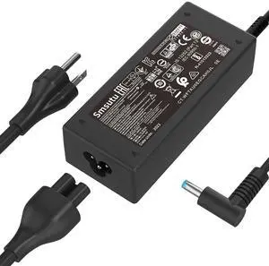 45W Laptop Charger Compatible with HP Pavilion Notebook Stream 14 13 11 Envy X360 L25296-001 L25296-002/003 TPN-LA15 Spare 741727-001 213349-109 R-41013323 TPN-CA14 19.5V 2.31A Blue Tip Power Adapter 45W Laptop Charger Compatible with HP Pavilion Notebook Stream 14 13 11 Envy X360 L25296-001 L25296-002/003 TPN-LA15 Spare 741727-001 213349-109 R-41013323 TPN-CA14 19.5V 2.31A Blue Tip Power Adapter
