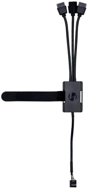 Lian LIANLI USB 2.0 Hub, 1 to 3 HUB, Supports UNI Fan Series Controller, 9 Pin 3 Port Extension, Japanese Authorized Dealer Lian LIANLI USB 2.0 Hub, 1 to 3 HUB, Supports UNI Fan Series Controller, 9 Pin 3 Port Extension, Japanese Authorized Dealer