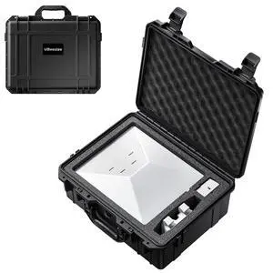 UBeesize Starlink Mini Travel Case, Waterproof Hard Carrying Case | Waterproof Hard Shell, Precision-Cut Foam, Accessory Storage, Portable Carry Handle, For Starlink Mini Travel UBeesize Starlink Mini Travel Case, Waterproof Hard Carrying Case | Waterproof Hard Shell, Precision-Cut Foam, Accessory Storage, Portable Carry Handle, For Starlink Mini Travel