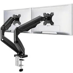 Dual Monitor Stand fits up to 32 inch, 4.4-19.8 lbs Computer Screens, Dual Monitor Desk Mount Height Adjustable, Monitor Arms for 2 Monitors, Home Office VESA Mounts, Freelift Black Dual Monitor Stand fits up to 32 inch, 4.4-19.8 lbs Computer Screens, Dual Monitor Desk Mount Height Adjustable, Monitor Arms for 2 Monitors, Home Office VESA Mounts, Freelift Black