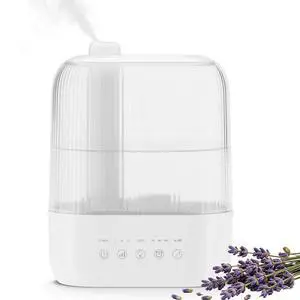Electactic 3L Top Fill Humidifier, Essential Oil Diffuser & Cool Mist Humidifiers, Smart Humidity Control, Quiet Ultrasonic, 360° Nozzle, 7-Color Light for Bedroom, Home Office Electactic 3L Top Fill Humidifier, Essential Oil Diffuser & Cool Mist Humidifiers, Smart Humidity Control, Quiet Ultrasonic, 360° Nozzle, 7-Color Light for Bedroom, Home Office