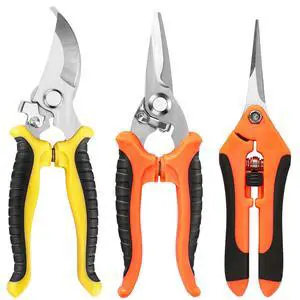 3 Pack Garden Pruning Shears Scissors Clippers Stainless Steel | Gardening Shears, Gardening Shears, Pruning Snips for Gardening Tools, Securely Lock, Non-Slip, Ergonomically Designed 3 Pack Garden Pruning Shears Scissors Clippers Stainless Steel | Gardening Shears, Gardening Shears, Pruning Snips for Gardening Tools, Securely Lock, Non-Slip, Ergonomically Designed