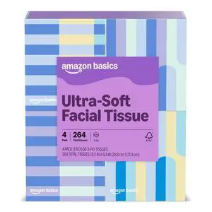 Ultra-Soft 3-Ply Premium Facial Tissues, 264 Count (4 Cube Boxes of 66) (Previously Presto!) Ultra-Soft 3-Ply Premium Facial Tissues, 264 Count (4 Cube Boxes of 66) (Previously Presto!)