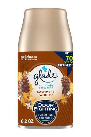 Automatic Spray Refill, Air Freshener for Home and Bathroom, Cashmere Woods, 6.2 Oz Automatic Spray Refill, Air Freshener for Home and Bathroom, Cashmere Woods, 6.2 Oz