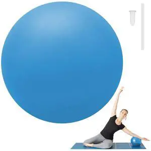 Small Pilates Ball 9 Inch Small Exercise Ball | Mini Yoga Workout Balls for Stability, Barre, Fitness, Bender, Core Training, Improves Balance (Blue) Small Pilates Ball 9 Inch Small Exercise Ball | Mini Yoga Workout Balls for Stability, Barre, Fitness, Bender, Core Training, Improves Balance (Blue)