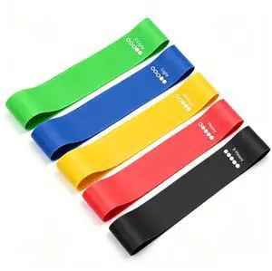 Resistance Bands for Working Out, 5-Level Elastic Exercise Bands for Strength Training, Professional Leg Glute Workout Bands for Pilates Yoga Physical Therapy, Home Gym Equipment for Women Men Resistance Bands for Working Out, 5-Level Elastic Exercise Bands for Strength Training, Professional Leg Glute Workout Bands for Pilates Yoga Physical Therapy, Home Gym Equipment for Women Men