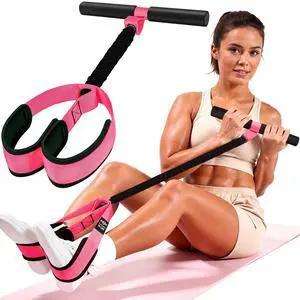 Pedal Resistance Band with Handle, Upgraded Durable Thickened Latex Tubes and Soft Foam Fabric Foot Pedal, Sit Up Exercise Equipment for Abdomen, Waist, Arm, Core/ABS, Leg, Physical Therapy Pedal Resistance Band with Handle, Upgraded Durable Thickened Latex Tubes and Soft Foam Fabric Foot Pedal, Sit Up Exercise Equipment for Abdomen, Waist, Arm, Core/ABS, Leg, Physical Therapy