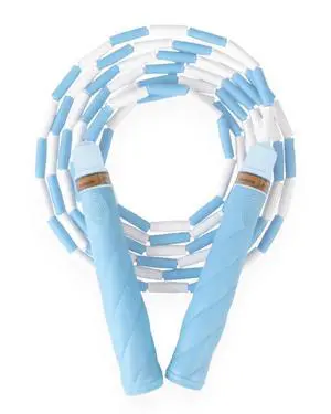 Ultra-Soft Beaded Jump Rope with Tangle-Free TPU Beads for Kids | Soft TPU beads, thumb-groove grip, rhythmic click sound, waterproof name tag, carry bag, for kids at school and outdoors Ultra-Soft Beaded Jump Rope with Tangle-Free TPU Beads for Kids | Soft TPU beads, thumb-groove grip, rhythmic click sound, waterproof name tag, carry bag, for kids at school and outdoors