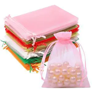 50PCS Organza Bags 3x4 Multicolor, Small Gift Bags for Jewelry Candy Goodie Treat Sachet, Mesh Gift Bag Drawstring for Wedding Baby Shower Party Favors, Halloween Gifts Wrapping Supplies 50PCS Organza Bags 3x4 Multicolor, Small Gift Bags for Jewelry Candy Goodie Treat Sachet, Mesh Gift Bag Drawstring for Wedding Baby Shower Party Favors, Halloween Gifts Wrapping Supplies