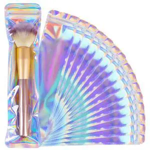 100pcs Holographic Bags Packaging 2.4x9 inch, Resealable Foil Zip Pouch Smell Proof Baggies for Eyeliner Pens, Jewelry, Candy, Pretzel Rods 100pcs Holographic Bags Packaging 2.4x9 inch, Resealable Foil Zip Pouch Smell Proof Baggies for Eyeliner Pens, Jewelry, Candy, Pretzel Rods