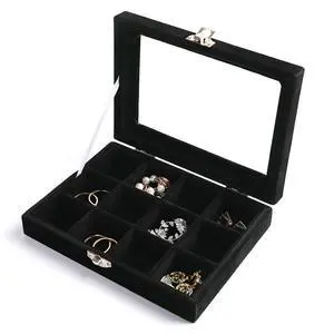 Tiny 12 Grid Earring Organizer Tray, Velvet Jewelry Box with Lid | Jewelry Tray With Lid,Adjuatable Dividers,Velvet Lining,Earring Organizer Box, Display Case,Drawer Insert,Gift For Women Tiny 12 Grid Earring Organizer Tray, Velvet Jewelry Box with Lid | Jewelry Tray With Lid,Adjuatable Dividers,Velvet Lining,Earring Organizer Box, Display Case,Drawer Insert,Gift For Women
