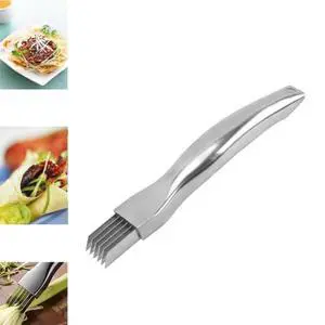 2024 New Shred Silk The Knife, Stainless Steel Chopped Green Onion Knife, Kitchen Vegetable Cutter Sharp Scallion Shredding Cutter Shred Knife Household Multifunctional Food Slicer Gadget 2024 New Shred Silk The Knife, Stainless Steel Chopped Green Onion Knife, Kitchen Vegetable Cutter Sharp Scallion Shredding Cutter Shred Knife Household Multifunctional Food Slicer Gadget