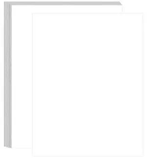 8.5" x 11" Copy Printer Paper - 100 Sheets/200 Pages Premium Inkjet & Laser Paper, 20lb Blank Papers, Letter Size Printing in Office/School/Home 8.5" x 11" Copy Printer Paper - 100 Sheets/200 Pages Premium Inkjet & Laser Paper, 20lb Blank Papers, Letter Size Printing in Office/School/Home