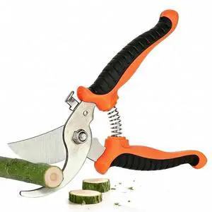 Pruning Shear, Premium Gardening Scissors for Rose Bushes, 7.5IN Garden Pruner Effortlessly Cuts 0.6IN Branches with Stainless Steel Blades Softgrip, One-Hand Lock Garden Clippers for Shrubs Pruning Shear, Premium Gardening Scissors for Rose Bushes, 7.5IN Garden Pruner Effortlessly Cuts 0.6IN Branches with Stainless Steel Blades Softgrip, One-Hand Lock Garden Clippers for Shrubs