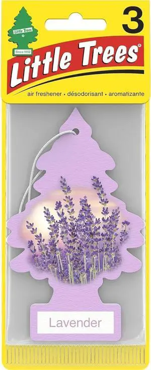 Hanging Car and Home Air Freshener, Lavender Scent, 3 Pack Hanging Car and Home Air Freshener, Lavender Scent, 3 Pack