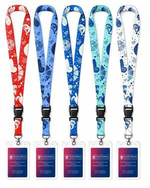 5 Pack Cruise Lanyard for Ship Cards, Cruise Ship Lanyards with Waterproof ID Badge Holders for All Cruise, Cruise Ship Essentials for Royal Caribbean, Carnival, NCL Cruise 2024 (Sea Life Mix) 5 Pack Cruise Lanyard for Ship Cards, Cruise Ship Lanyards with Waterproof ID Badge Holders for All Cruise, Cruise Ship Essentials for Royal Caribbean, Carnival, NCL Cruise 2024 (Sea Life Mix)