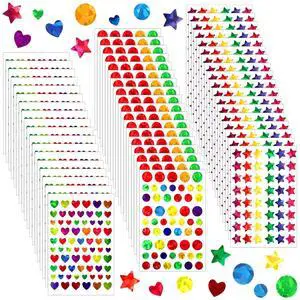 5130 Pcs Star Stickers for Kids Reward, Small Sparkly Holographic Stickers for School Classroom Teacher Student Supplies, Behavior Reward Charts and Creative DIY Crafts Decoration 5130 Pcs Star Stickers for Kids Reward, Small Sparkly Holographic Stickers for School Classroom Teacher Student Supplies, Behavior Reward Charts and Creative DIY Crafts Decoration