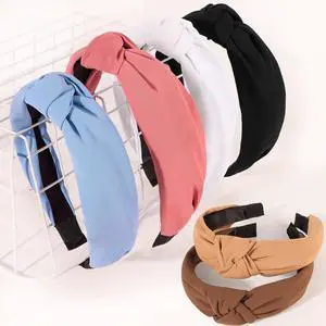 Headbands for Women Girls - 6PCS Stylish Top Knotted Headbands - Knotted Headband for Women - Head Bands Wide Hairband Hair Accessories Headbands for Women Girls - 6PCS Stylish Top Knotted Headbands - Knotted Headband for Women - Head Bands Wide Hairband Hair Accessories