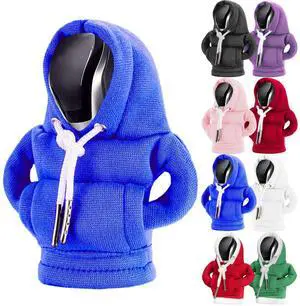 Car Gear Shift Hoodie, Universal Car Shift Knob Cover, Mini Hoodie for Auto Shifter, Automotive Interior Cute Gadgets Car Accessories Car Gear Shift Hoodie, Universal Car Shift Knob Cover, Mini Hoodie for Auto Shifter, Automotive Interior Cute Gadgets Car Accessories