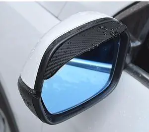 2PCS Side Mirror Visor Rain Guards, Car Rear View Mirror Rain Cover | Silicone Rain Shield, Mirror Cover Rubber Visor Guard 2PCS Side Mirror Visor Rain Guards, Car Rear View Mirror Rain Cover | Silicone Rain Shield, Mirror Cover Rubber Visor Guard