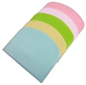 Dough Scraper Set, 5-Pack Food-Safe Plastic Bench Scrapers | PP plastic, food-safe, non-stick, dishwasher safe, 4.72" x 3.74", 5 colors, for dough, fondant, icing, baking, kitchens Dough Scraper Set, 5-Pack Food-Safe Plastic Bench Scrapers | PP plastic, food-safe, non-stick, dishwasher safe, 4.72" x 3.74", 5 colors, for dough, fondant, icing, baking, kitchens