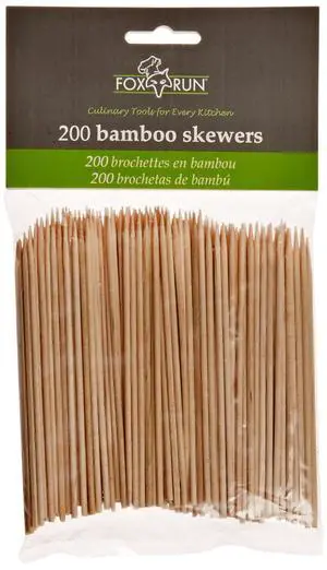 Brands Bamboo Skewers, 4-inch (set of 200) Brands Bamboo Skewers, 4-inch (set of 200)