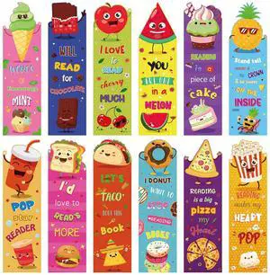 Bookmarks for Kids 72PCS Cute Summer Fruit Bookmarks Colorful Funny Reading Bookmark for Student Gifts from Teachers Elementary Teenagers School Reward Supplies Bookmarks for Kids 72PCS Cute Summer Fruit Bookmarks Colorful Funny Reading Bookmark for Student Gifts from Teachers Elementary Teenagers School Reward Supplies