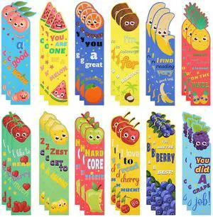 36 Pcs Scented Bookmarks for Kids Fruit Scratch Sniff Bookmarks | Summer Smelly Bookmark for Classroom Back to School Reading Prizes Cute Students Rewards 12 Styles 36 Pcs Scented Bookmarks for Kids Fruit Scratch Sniff Bookmarks | Summer Smelly Bookmark for Classroom Back to School Reading Prizes Cute Students Rewards 12 Styles