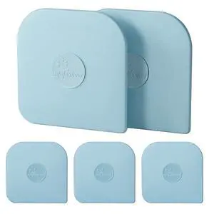 Pan Scraper, 5 Pcs Pot & Dish Scraper Plastic, Sturdy Scraper Kitchen Tool, Aqua | Pot Scraper Non Scratch for Cast Iron, Pot and Pan Cleaning, Food Scraper for Dishes, Home & Apartment Essentials Pan Scraper, 5 Pcs Pot & Dish Scraper Plastic, Sturdy Scraper Kitchen Tool, Aqua | Pot Scraper Non Scratch for Cast Iron, Pot and Pan Cleaning, Food Scraper for Dishes, Home & Apartment Essentials